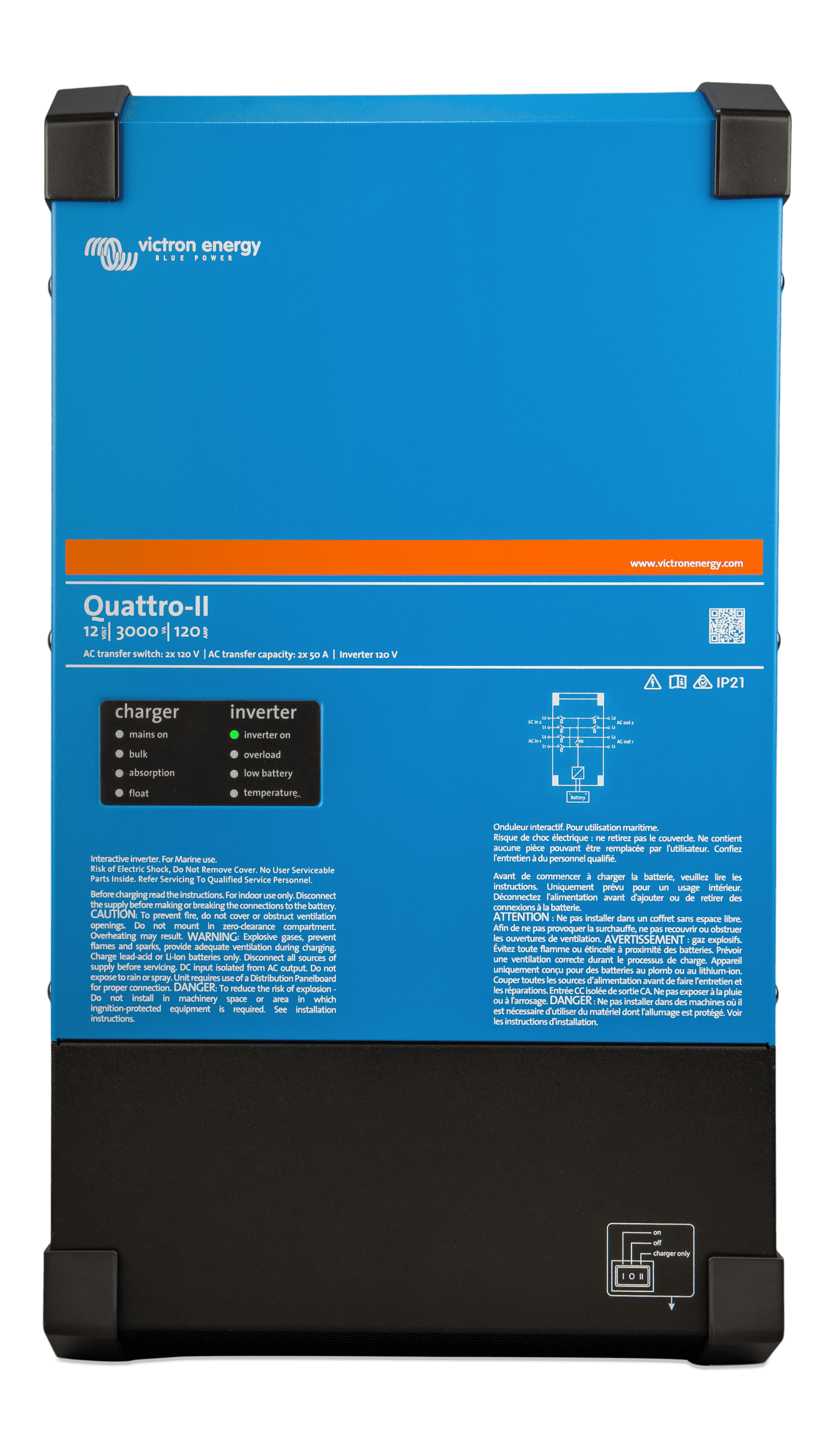 Quattro-II 2x 120V (front) thumbnail